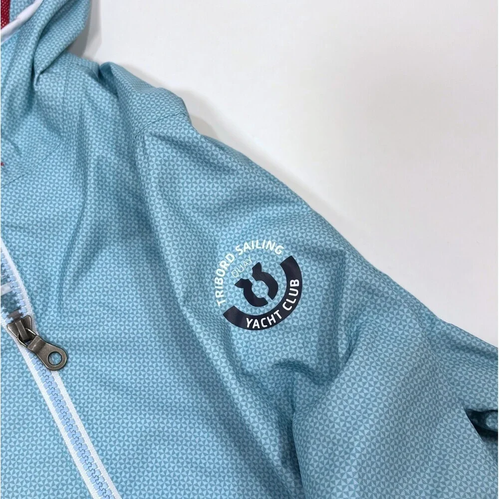 Tribord Florida Quay Sailing Waterproof Windbreaker Jacket Blue - Size 14 Years